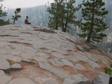 E 04 Mammoth Lake sommet des colonnes