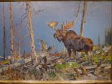 WYOMING Jackson Hole 05 peinture de Carl Rungius 