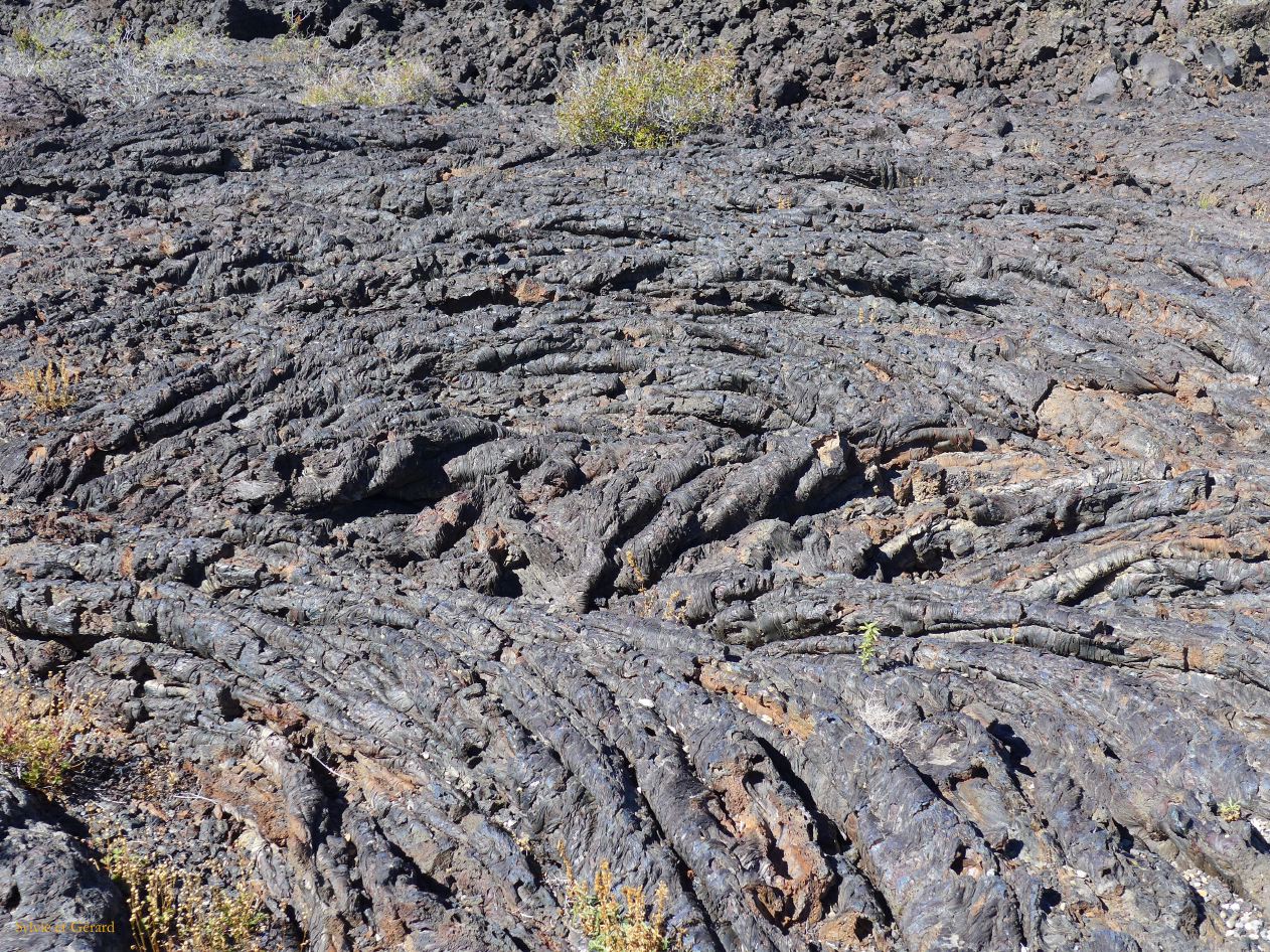 IDAHO Craters of the Moon 05 ou lave cordee