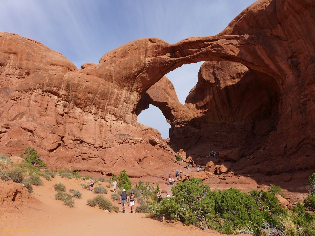UTAH Moab Arches 13 Double Arch