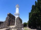 Faro sur les ruines du Couvent San francisco